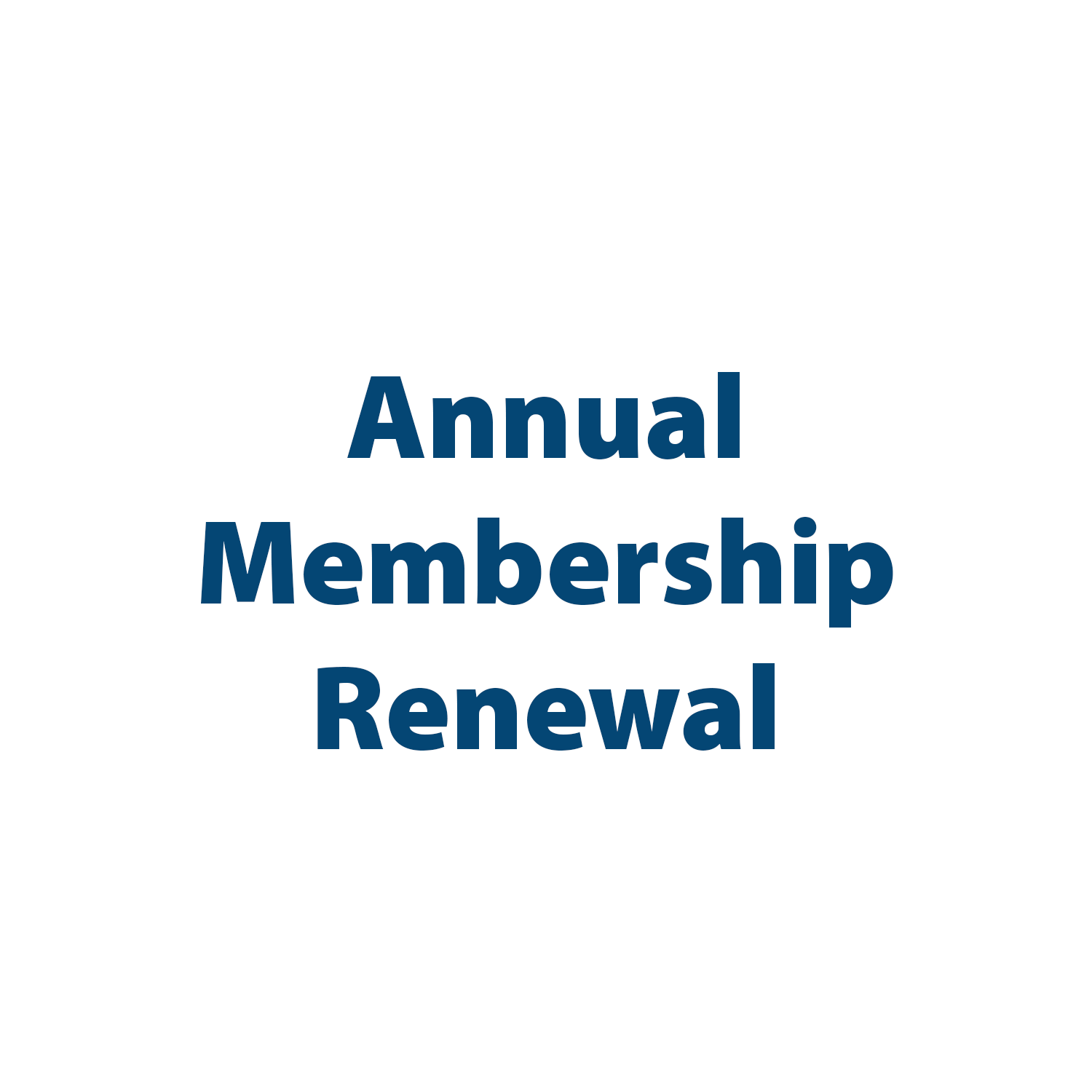 Annual Membership